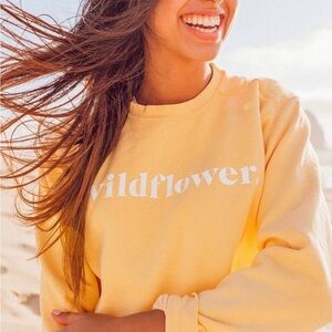NWT Wildflower Crewneck Sweater